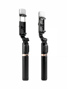 Орбита OT-SMH19 палка для селфи, трипод (194-760мм, пульт Bluetooth, LED)